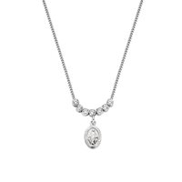 Collar Amen Mujer in Plata Zircone CLTMIBBZ - CLTMIBBZ